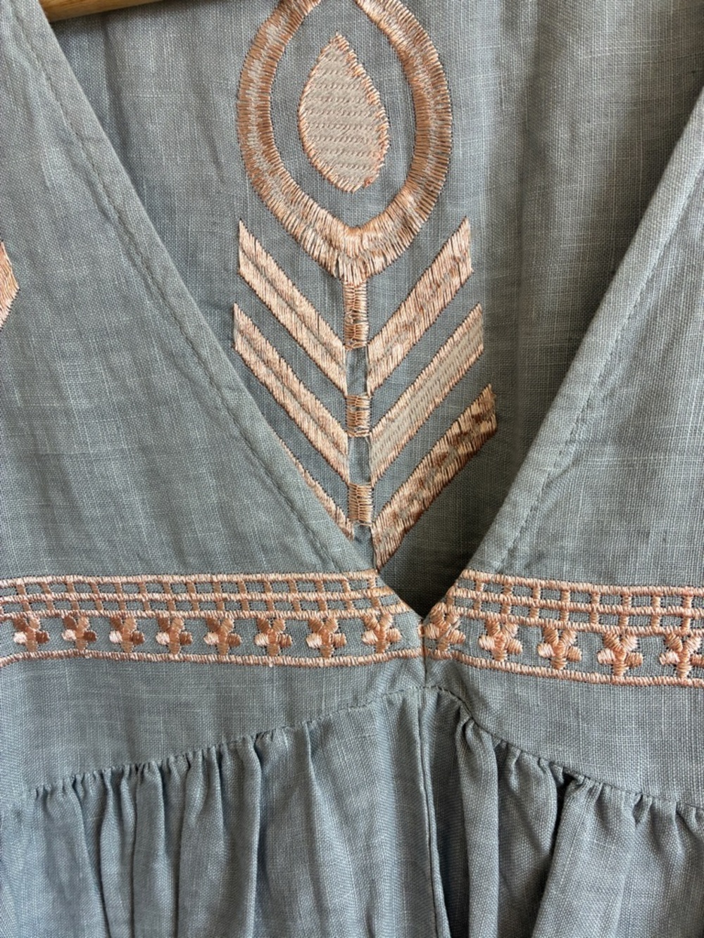 Linen Greek Kori dress - Picture 5 of 14